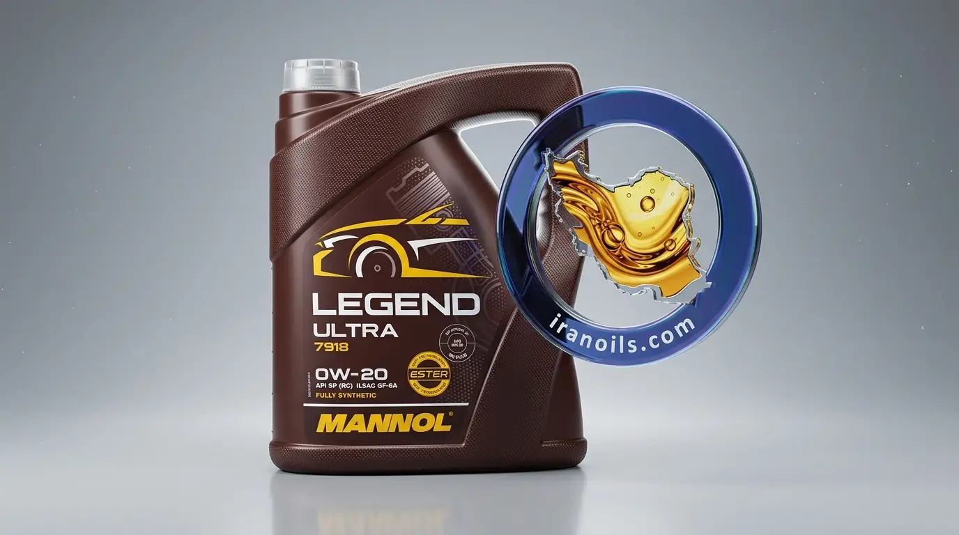 روغن موتور تمامسنتتیک بنزینی مانول مدل 7918 Legend Ultra 0W-20 حجم 4 لیتر